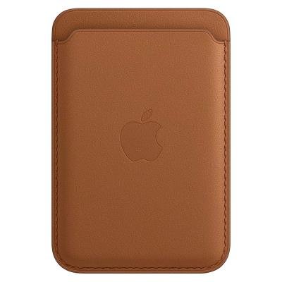 Apple iPhone Leather Wallet s MagSafe sedlově hnědá