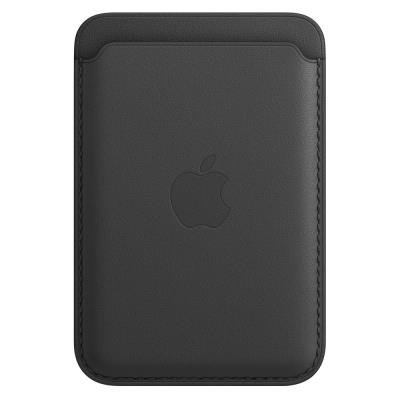 Apple iPhone Leather Wallet s MagSafe černá