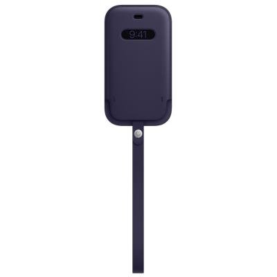 Apple iPhone 12 mini Leather Sleeve with MagSafe - Deep Violet