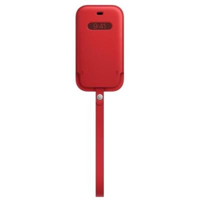 Apple kožené pouzdro MagSafe pro iPhone 12 mini červené