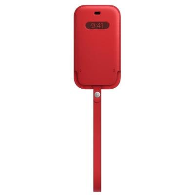 Apple iPhone 12 mini Leather Sleeve with MagSafe - (PRODUCT)RED