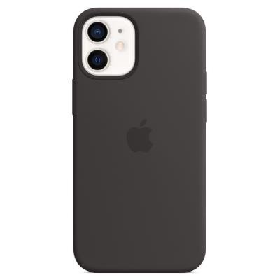 Apple silikonový kryt MagSafe pro iPhone 12, 12 Pro černý