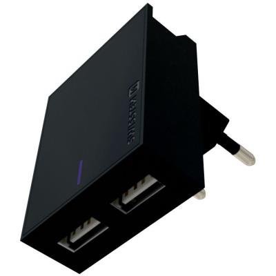 Swissten Síťový Adaptér Smart Ic 2X Usb 3A Power Černý