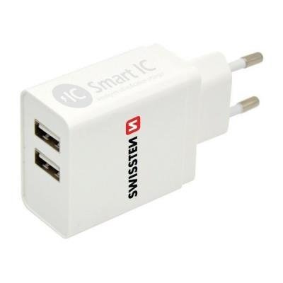 Napájecí adaptér SWISSTEN Smart IC 2x USB