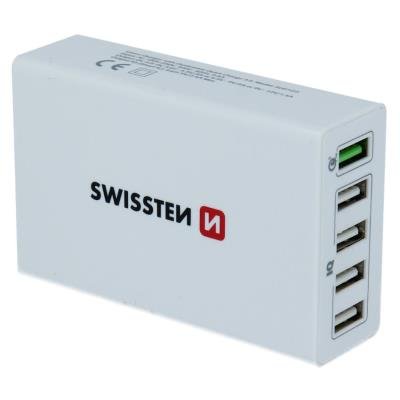 Nabíječka SWISSTEN 5x USB-A 50W