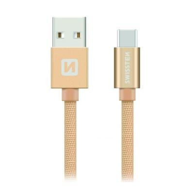 Kabel SWISSTEN USB 2.0 typ A na C 0,2m 