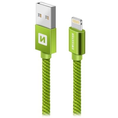 SWISSTEN USB 2.0 na Lightning 1,2m zelený