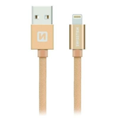 SWISSTEN USB 2.0 na Lightning 2m zlatý