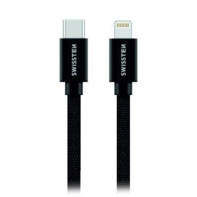 SWISSTEN USB-C 2.0 na Lightning 1,2m černý