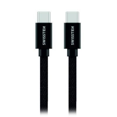 SWISSTEN USB-C na USB-C 1,2m černý