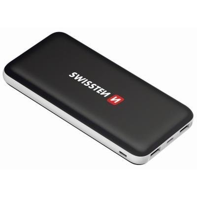 PowerBank SWISSTEN Black Core Slim 15000mAh