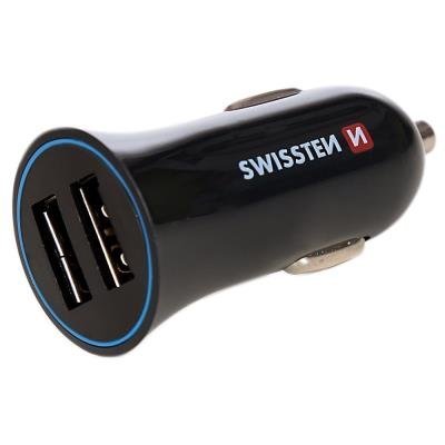 Napájecí adaptér SWISSTEN 2x USB-A + USB-C