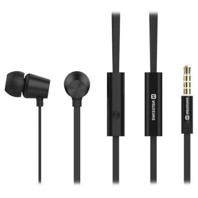 Headset SWISSTEN Earbuds Dynamic YS500 černý