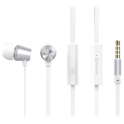 Swissten Sluchátka Earbuds Dynamic Ys500 Stříbrno/Bílé