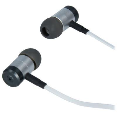 Headset SWISSTEN Earbuds Superbass YS900 stříbrný