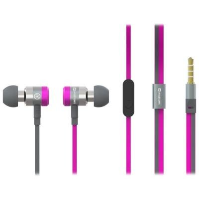 Headset SWISSTEN Earbuds Superbass YS900 růžový