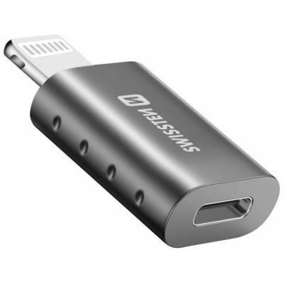 SWISSTEN OTG adaptér USB-C na Lightning