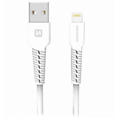 SWISSTEN USB na Lightning 1m bílý