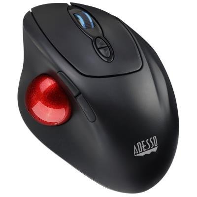 Adesso iMouse T30 Wireless Programmable Ergonomic Trackball Mouse