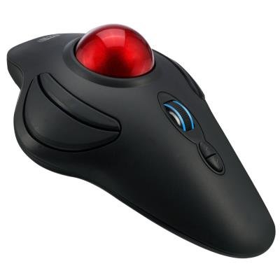 Adesso iMouse T40 Wireless Programmable Ergonomic Trackball Mouse