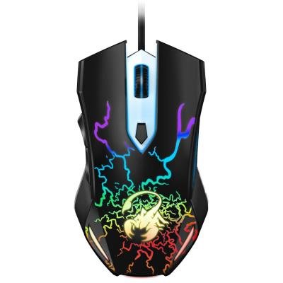 GENIUS GX GAMING Scorpion Spear/ drátová/ RGB podsvícení/ 800-2000 dpi/ USB/ 6tlačítek/ černá