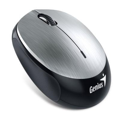 GENIUS NX-9000BT/ Bluetooth 4.0/ 1200 dpi/ bezdrátová/ dobíjecí baterie/ stříbrná