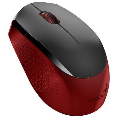 GENIUS NX-8000S/ 1600 dpi/ wireless/ silent/ red