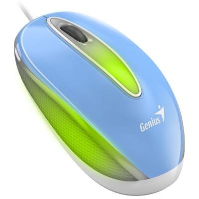 GENIUS DX-Mini Baby Blue/ wired/ 1000 dpi/ USB/ RGB LED