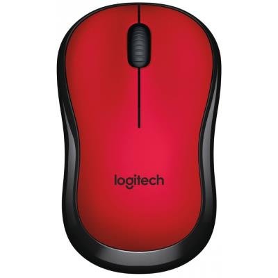 Myš Logitech M220 SILENT červená