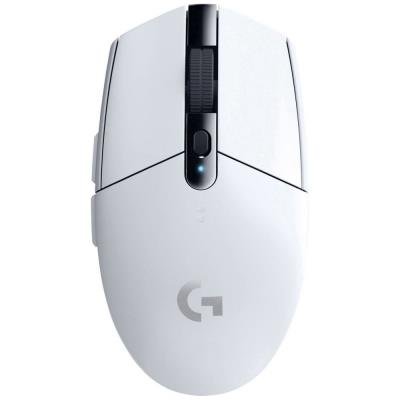 Logitech herní myš G305 LIGHTSPEED/ bezdrátová/ optická/ 6 tlačítek/ 12000dpi/ USB/ bílá
