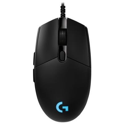 Logitech herní myš G PRO/ optická/ 6 tlačítek/ 25600dpi/ USB/ černá