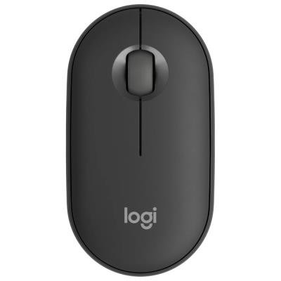 Logitech Pebble 2 M350s Wireless Mouse, Graphite