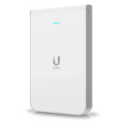 Ubiquiti UniFi 6 In-Wall - Wi-Fi 6 AP, 2.4/5GHz, až 5.3 Gbps, 5x GbE, PoE/PoE+ (bez PoE injektoru)