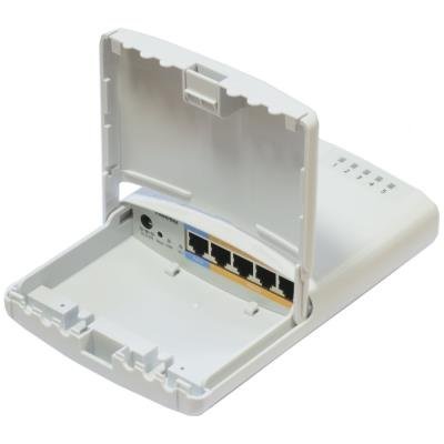 RouterBOARD PowerBox 64 MB RAM, 650 MHz, 5x LAN, PoE in/out, L4