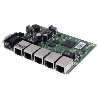 MikroTik RouterBOARD RB450Gx4, 1 GB RAM, IPQ-4019 (716 MHz), 5× Gbit LAN, 802.3af/at, licence L5