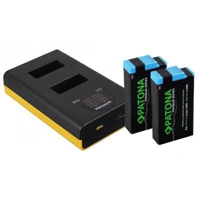 PATONA pro 2 baterie GoPro Max + 2x 1400mAh