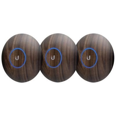 Ubiquiti UniFi U6+ Cover, Wood design, 3-pack