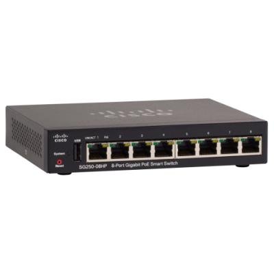 Switch Cisco SG250-08HP