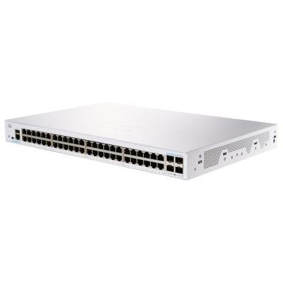 Cisco CBS350-48T-4X-EU 48-port GE Managed Switch, 48x GbE RJ-45, 4x 10G SFP+