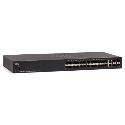 Cisco SG350-28SFP-K9-EU   switch, 26xSFP + 2x Combo SFP, L2/L3