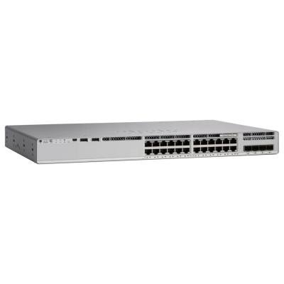 Cisco Catalyst C9200L-24T-4G-E 28x port Switch, 24x 10BASE-T/100BASE-TX/1000BASE-T, RJ-45, 4x Gigabit SFP