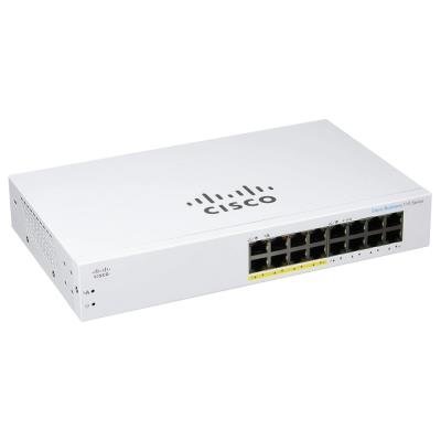 Cisco CBS110-16PP-EU 16-port GE Unmanaged Switch, 8x PoE