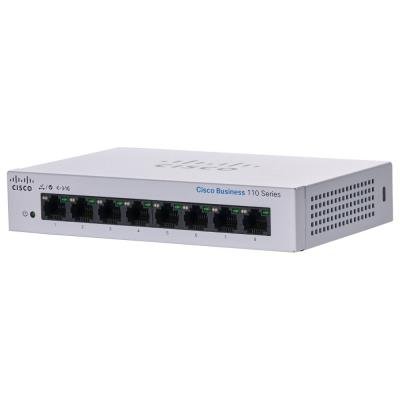 Cisco CBS110-8T-D-EU 8-port GE Unmanaged Switch, Desktop