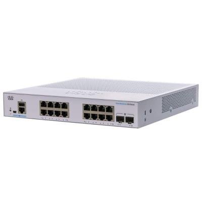 Cisco CBS250-16T-2G-EU 16-port GE Smart Switch, 16x GbE RJ-45, 2x 1G SFP