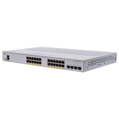 Cisco CBS250-24PP-4G-EU 24-port GE Smart Switch, 24x GbE RJ-45, 4x 1G SFP, PoE+ 100W