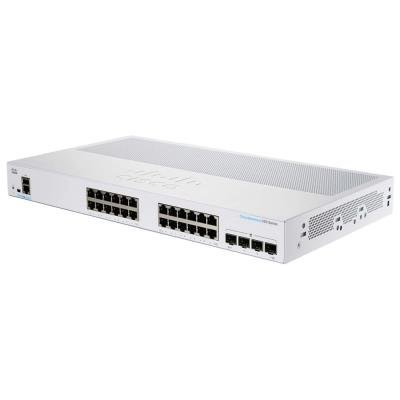 Cisco CBS250-24T-4G-EU 24-port GE Smart Switch, 24x GbE RJ-45, 4x 1G SFP