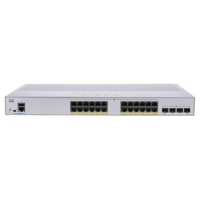Cisco Catalyst 1000 - 24x 100/1000 LAN, 4x 100/1000 SFP, PoE (budget 370W)