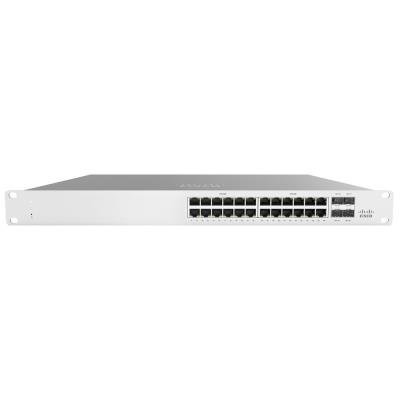 Cisco Meraki MS120-24P   cloud managed switch 24 x 10/100/1000 + 4 x gigabit SFP - desktop