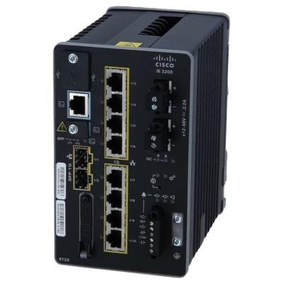 Cisco Catalyst IE3200 Rugged Series - Network Essentials switch managed   8 x 10/100/1000 + 2 x gigabit SFP 