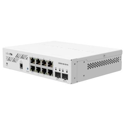 Mikrotik managed Switch CSS610-8G-2S+IN/ 8x Gbit ports/ 2x 10G SFP+/ SwOS/ power adapter